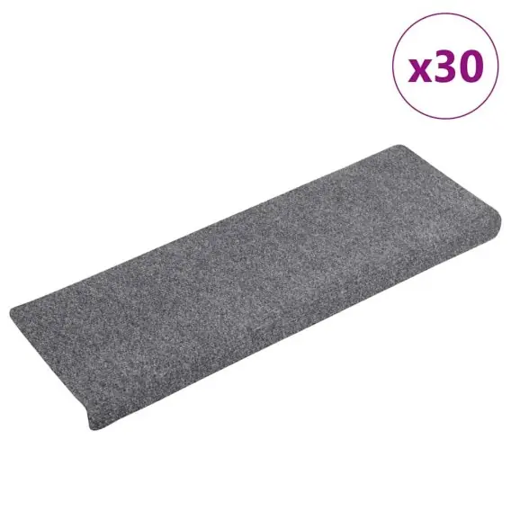Wybór klientów Maty na schody samoprzylepne 30 szt. Jasnoszary 65x21x4 cm Lumarko! Lumarko! - Hurtownia wielobranżowa Lumarko